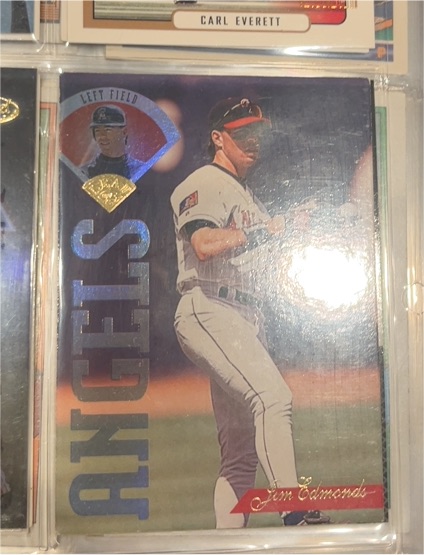 1995 Leaf #67 Jim Edmonds — front