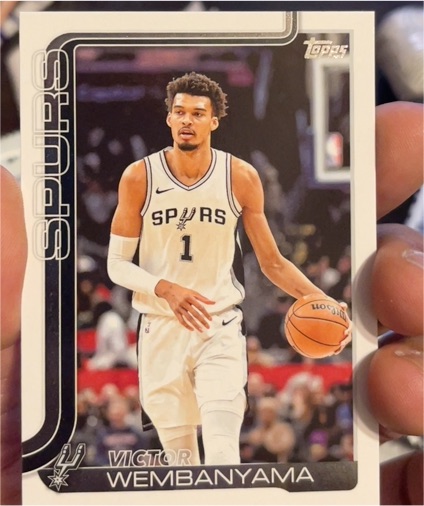 2025-26 Topps #195 Victor Wembanyama — front
