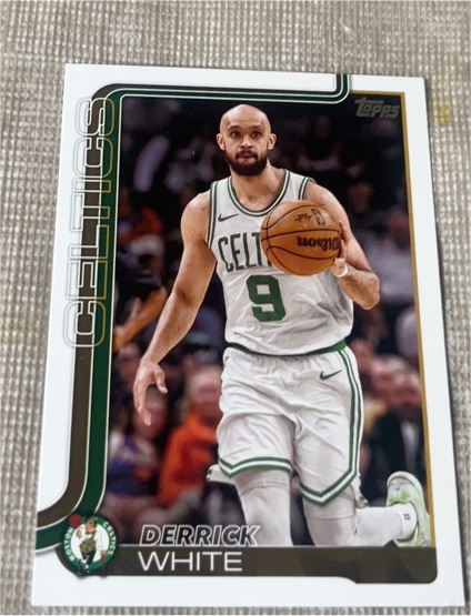 2025-26 Topps #6 Derrick White — front