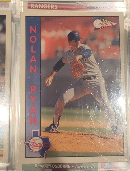 1993 Pacific #7 Nolan Ryan — front