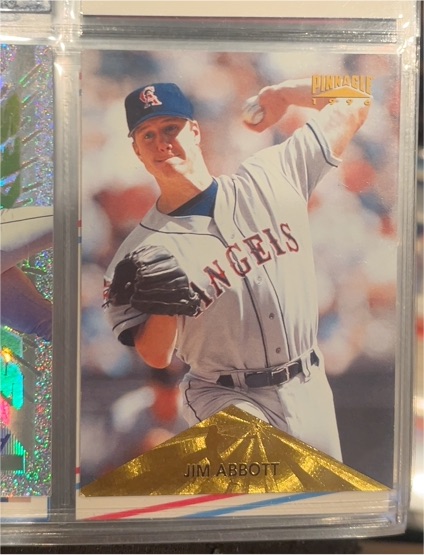 1993 Pinnacle #150 Jim Abbott — front