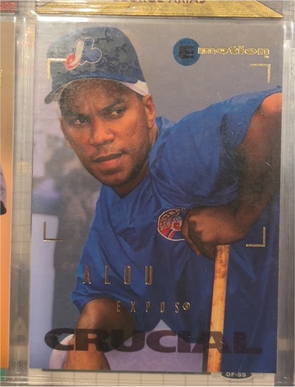 1995 SkyBox E-Motion #148 Moises Alou — front