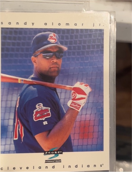 1997 Score #173 Sandy Alomar Jr. — front
