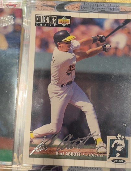 1994 Upper Deck Collector's Choice #31 Kurt Abbott — front