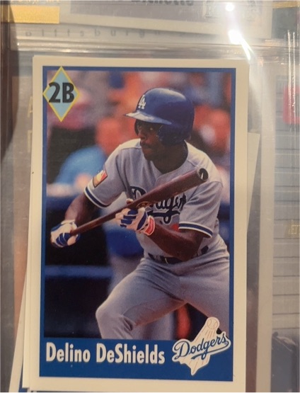 1990 Donruss #2B Delino DeShields — front