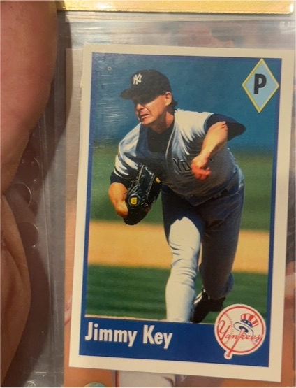 1989 Donruss #P Jimmy Key — front