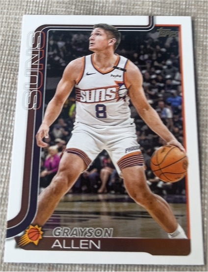 2025-26 Topps #161 Grayson Allen — front