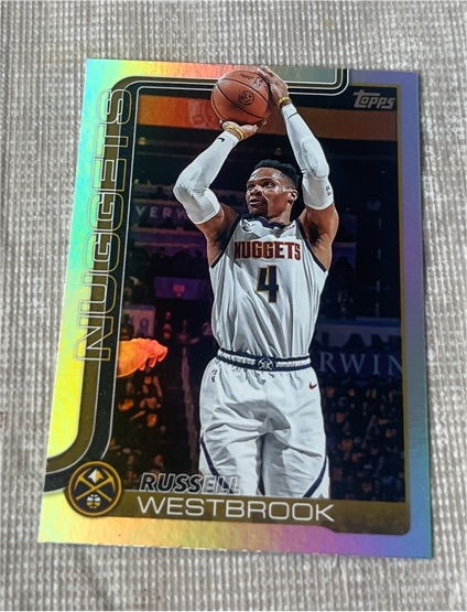 2025-26 Topps #104 Russell Westbrook — front