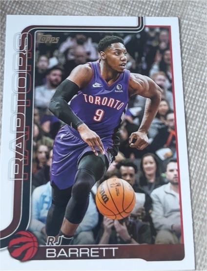 2025-26 Topps #33 RJ Barrett — front