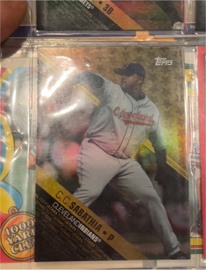 2008 Topps Stars #TS19 C.C. Sabathia — front