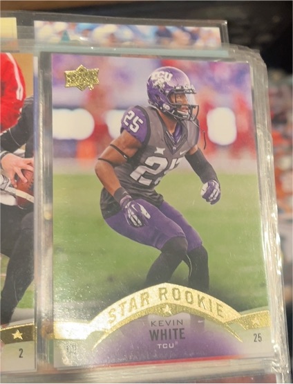 2015 Upper Deck #25 Kevin White — front