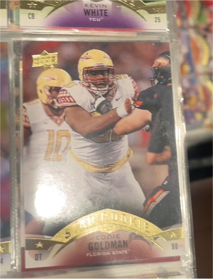 2015 Upper Deck #90 Eddie Goldman — front