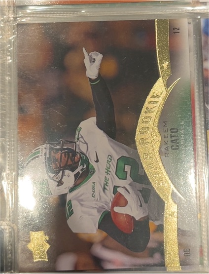 2015 Upper Deck #12 Rakeem Cato — front