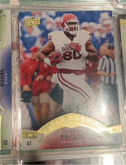 2015 Upper Deck #80 Jordan Phillips — front