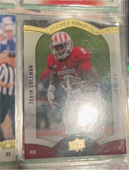 2009 Upper Deck #6 Tevin Coleman — front