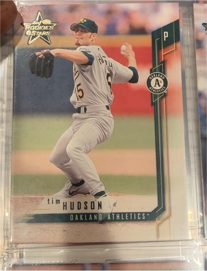 2001 Leaf Rookies & Stars #87 Tim Hudson — front