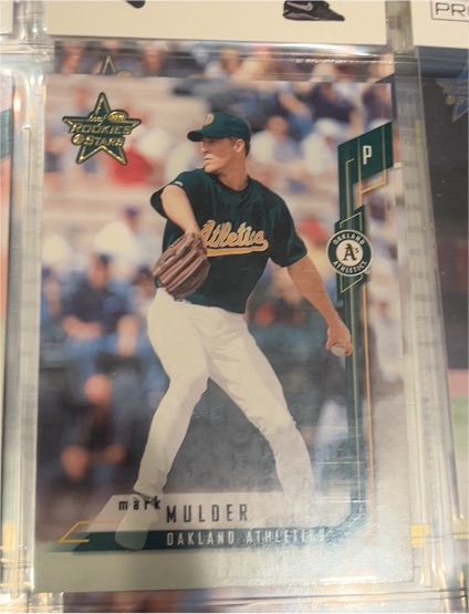 2001 Leaf Rookies & Stars #75 Mark Mulder — front