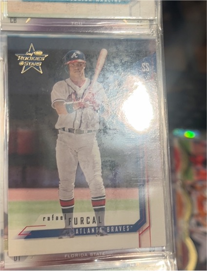 2001 Leaf Rookies & Stars #SS Rafael Furcal — front