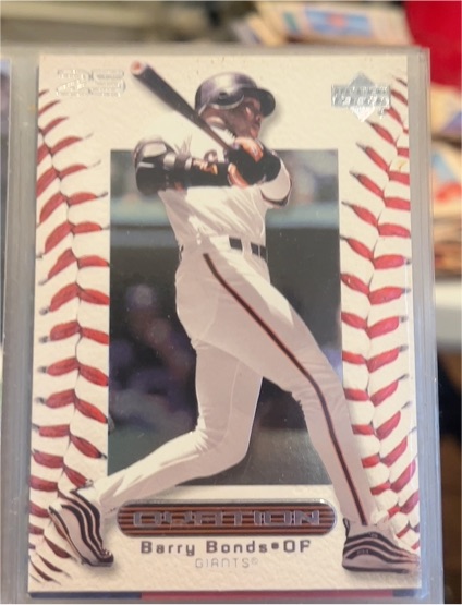 2000 Upper Deck Ovation #25 Barry Bonds — front