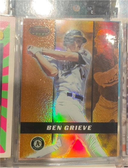 2000 Bowman's Best Ben Grieve — front