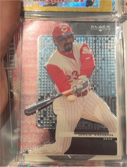 2000 Upper Deck Black Diamond #23 Greg Vaughn — front