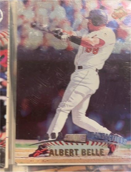 1999 Fleer Brilliants #38 Albert Belle — front