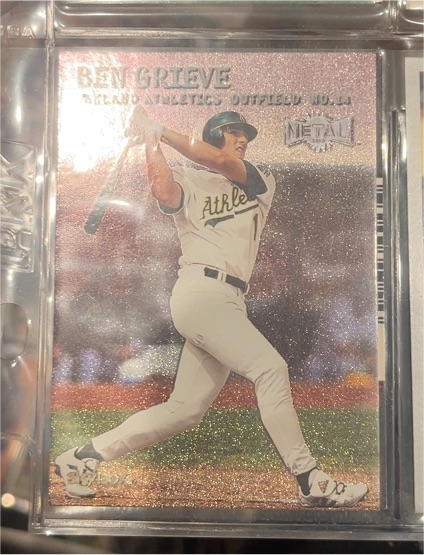 2000 Skybox Metal #123 Ben Grieve — front