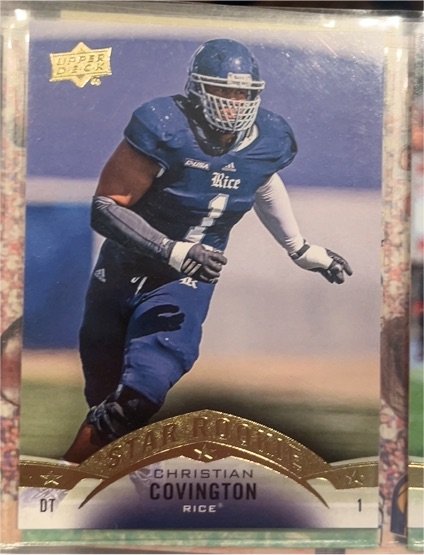 2015 Upper Deck #108 Christian Covington Rice Owls — front