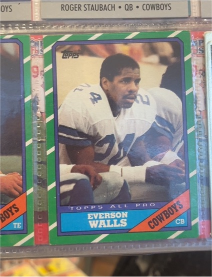 1986 Topps #135 Everson Walls — front