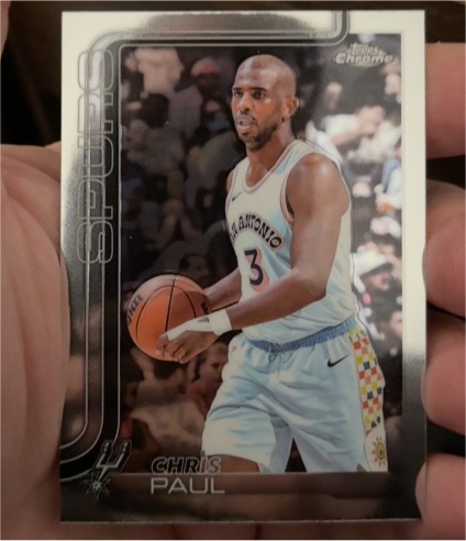 2025-26 Topps Chrome #219 Chris Paul — front