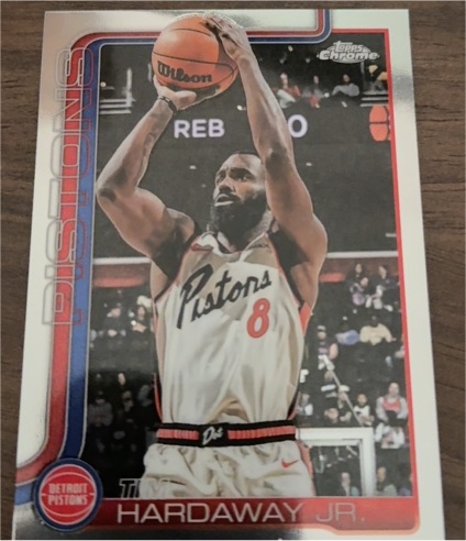 2025-26 Topps Chrome #7 Tim Hardaway Jr. — front
