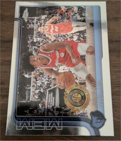 2025-26 Topps Chrome #200 Jaylen Wells — front