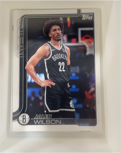 2025-26 Topps #12 Jalen Wilson — front