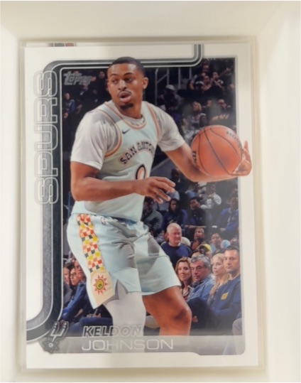 2025-26 Topps #200 Keldon Johnson — front