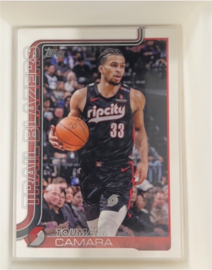 2025-26 Topps #128 Toumani Camara — front