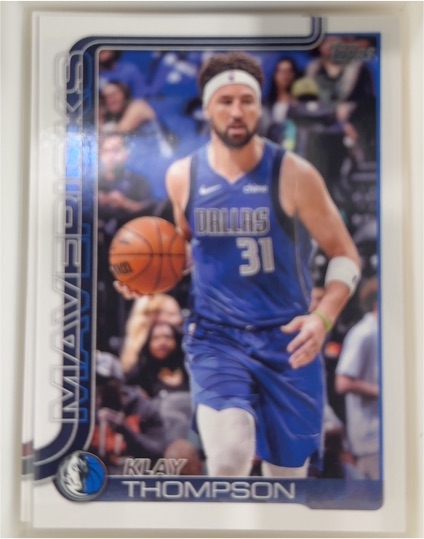 2025-26 Topps #170 Klay Thompson — front