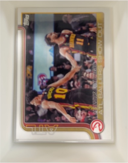 2025-26 Topps #282 Trae Young ATL Ballers Show Out — front