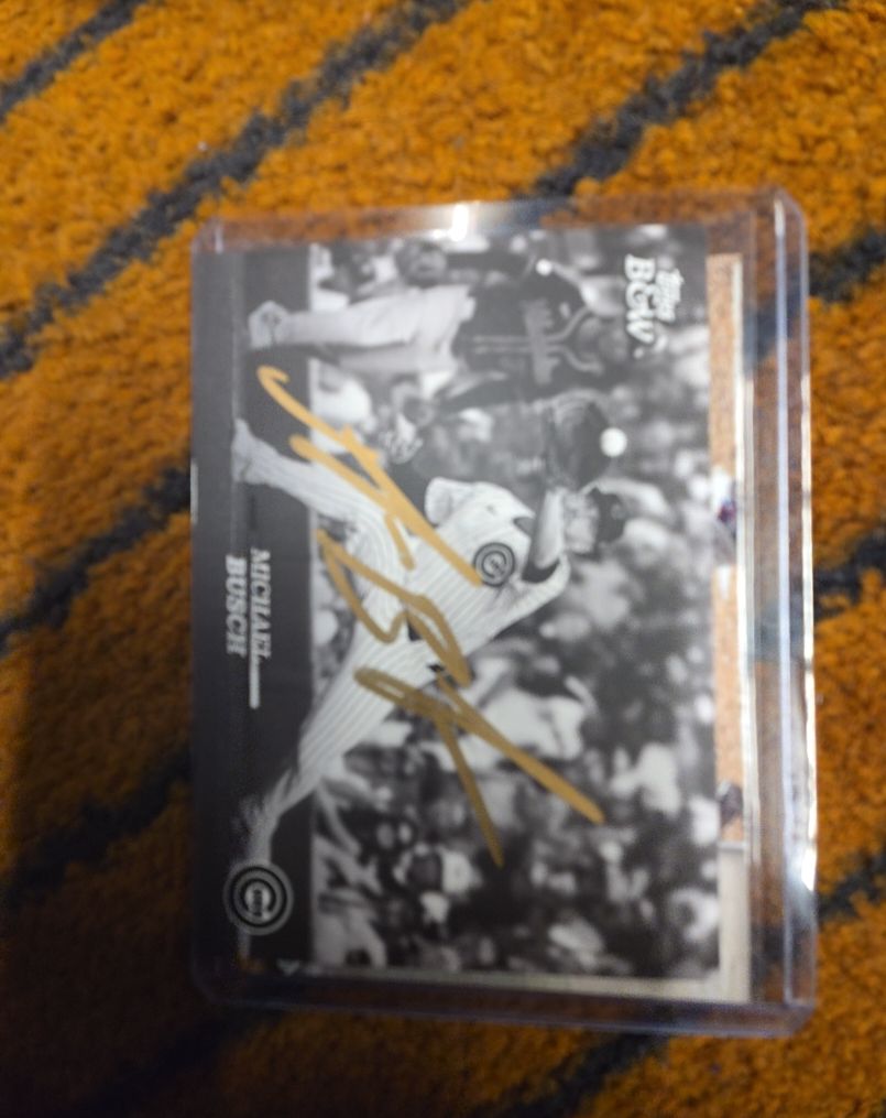 2024 Topps Black & White #27 Michael Busch — front