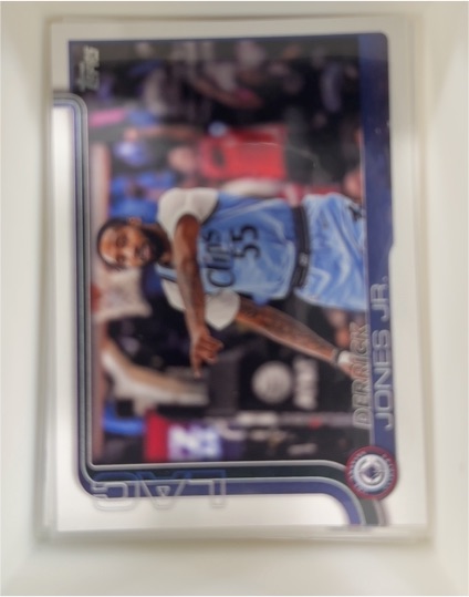 2025 Topps #148 Derrick Jones Jr. — front