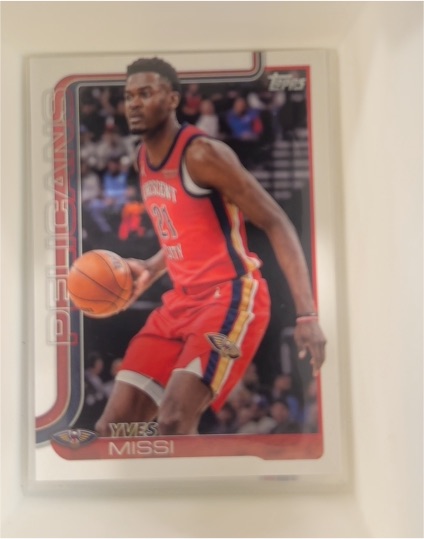 2025-26 Topps #191 Yves Missi — front