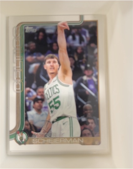 2025-26 Topps #5 Baylor Scheierman — front