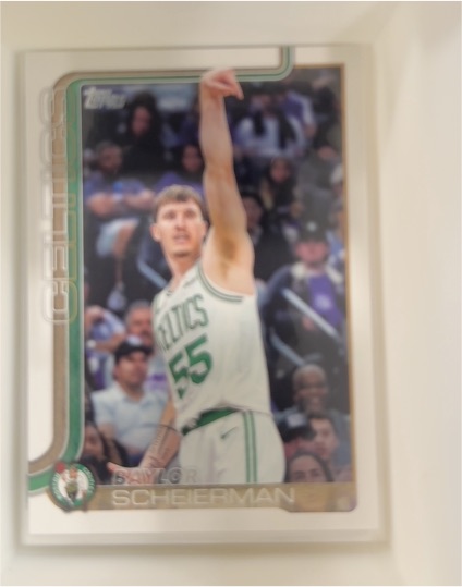 2025-26 Topps #5 Baylor Scheierman — front