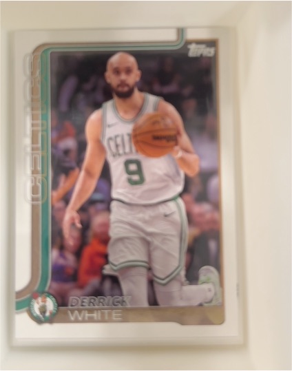 2025-26 Topps #6 Derrick White — front