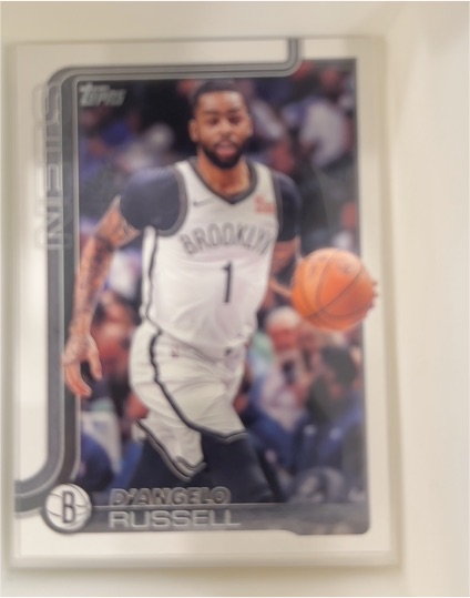 2025-26 Topps Basketball #8 D'Angelo Russell — front