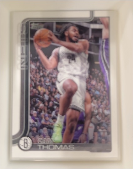 2025-26 Topps #11 Cam Thomas — front