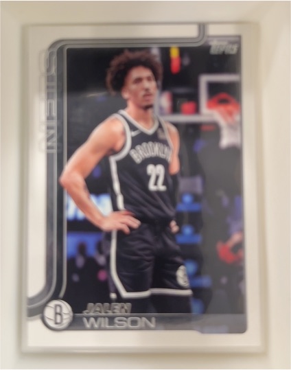 2025-26 Topps #12 Jalen Wilson — front