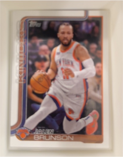 2025-26 Topps #14 Jalen Brunson — front