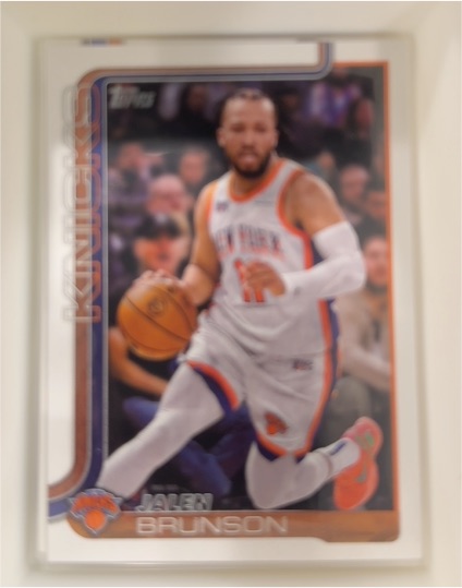 2025-26 Topps #14 Jalen Brunson — front