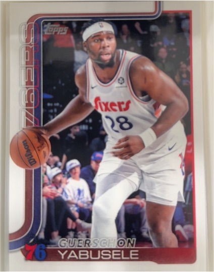 2025-26 Topps #26 Guerschon Yabusele — front