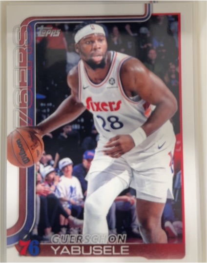 2025-26 Topps #26 Guerschon Yabusele — front